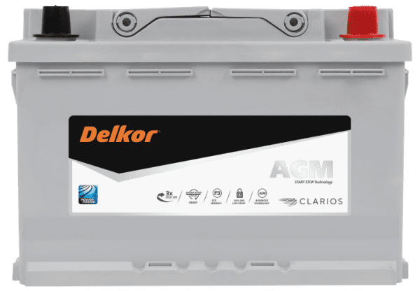 Delkor AGM LN3 Car Battery