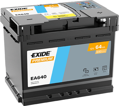 Exide Car Battery Premium EA640 L2
