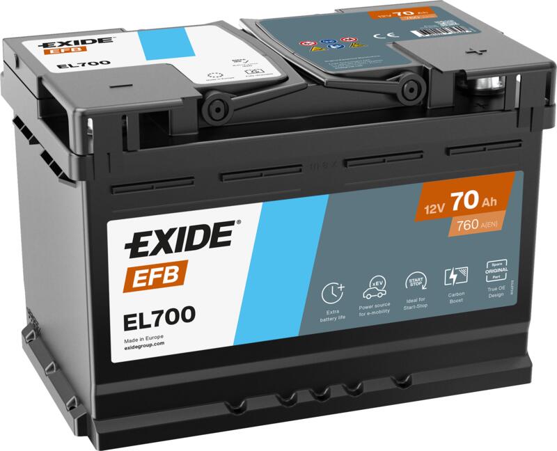 Exide Car Battery EFB EL700