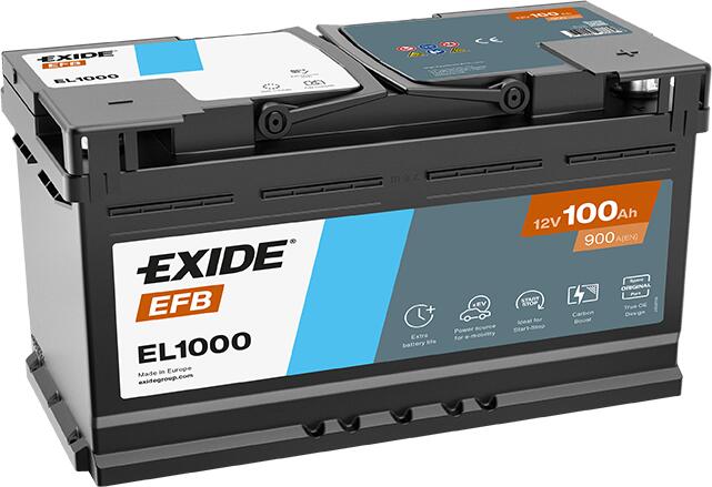 Exide Car Battery EFB EL1000 L05