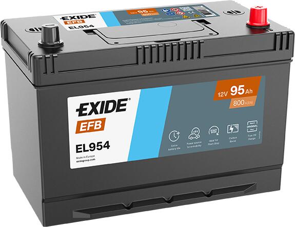 Exide Car Battery EFB EL954 D31