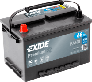 Exide Car Battery Premium EA681 S68