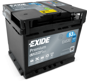 Exide Car Battery Premium EA530 L1