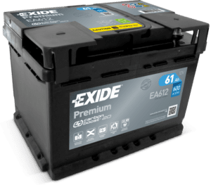 Exide Car Battery Premium EA612 LB2