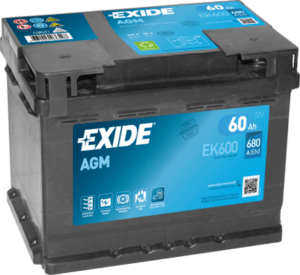 Exide Car Battery AGM EK600 L2