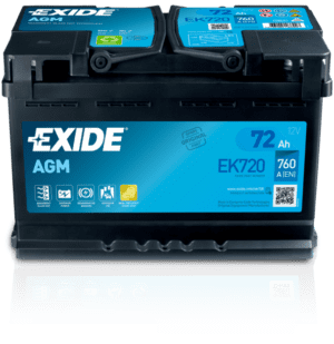 Exide Car Battery AGM EK720 L3