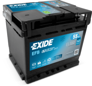Exide Car Battery EFB EL550 L1