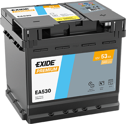Exide Car Battery Premium EA530 L1