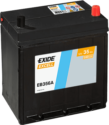 Exide Car Battery Excell EB356 B19