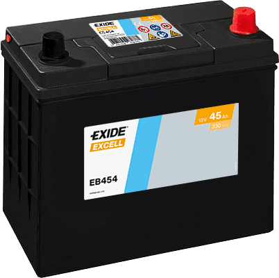 Exide Car Battery Excell EB454 B24