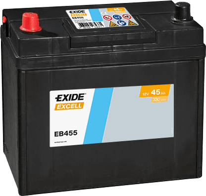 Exide Car Battery Excell EB455 B24