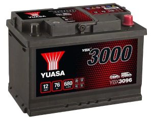 YBX3096 Yuasa Car Battery 12V 76AH