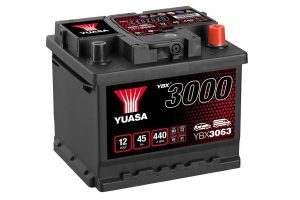 Yuasa Car Battery YBX3063 12V 45Ah 440A Yuasa SMF Battery