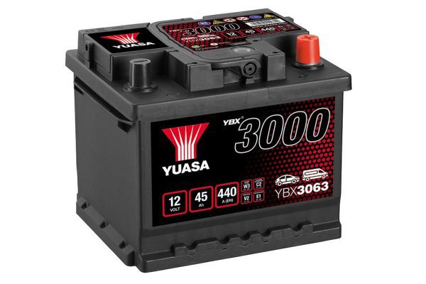 Yuasa Car Battery YBX3063 12V 45Ah 440A Yuasa SMF Battery