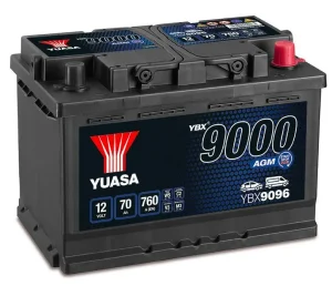 Yuasa YBX9096 AGM Car Battery