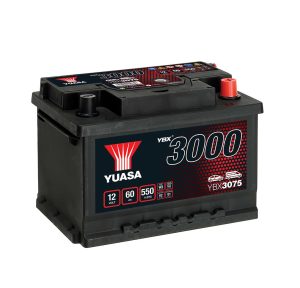 Yusa Car Battery YBX3075 12V 60Ah 550A Yuasa SMF