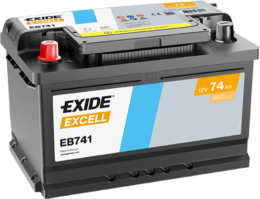 Exide Excell EB741 Car Battery
