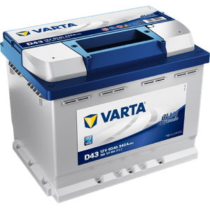 D43 Varta Blue Dynamic Car Battery 12V 60Ah