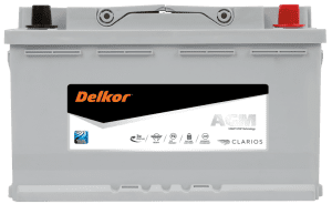 Delkor AGM LN4 Car Battery
