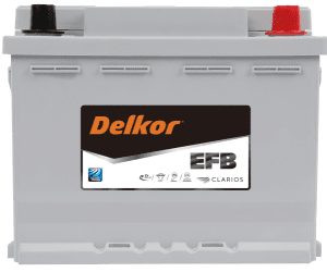 Delkor EFB LN2 Car Battery