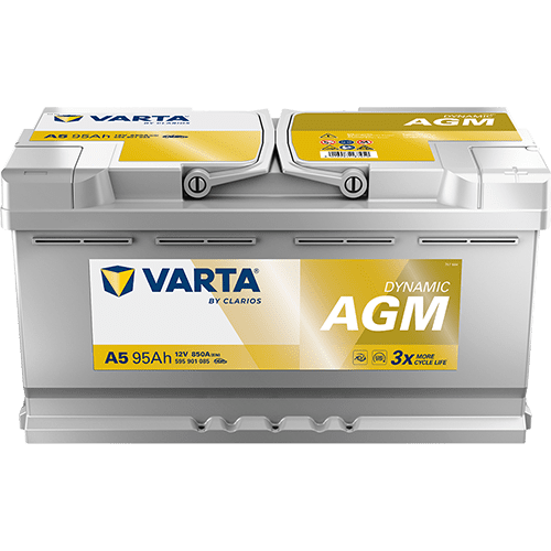 Varta A5 Dynamic AGM Car Battery 595 901 085