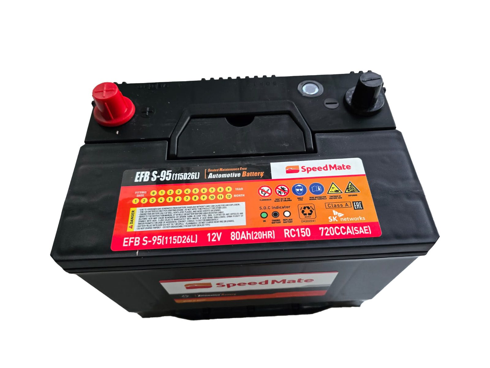 SpeedMate Car Battery EFB S-95