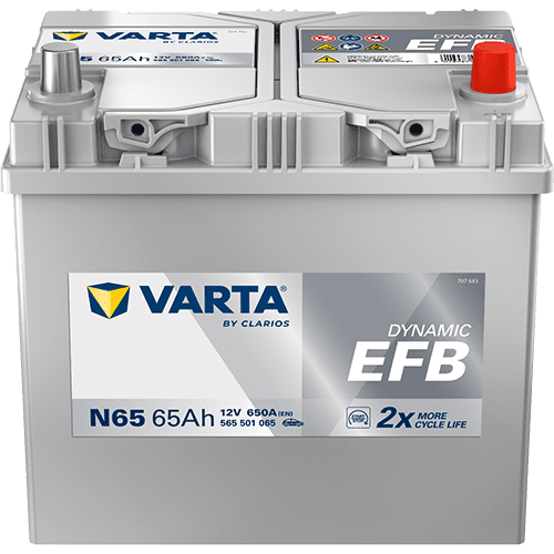 Varta N65 Car Battery Blue Dynamic EFB 565 501 065