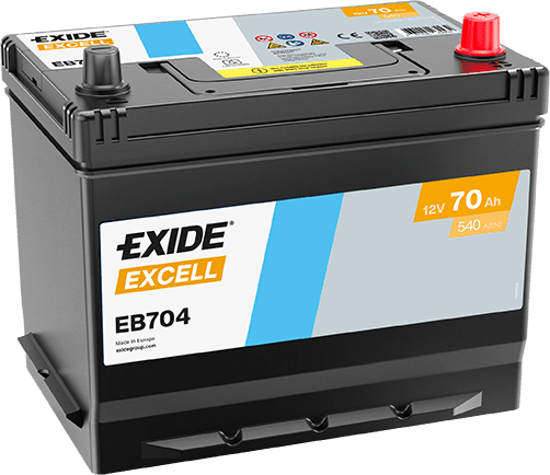 Exide Excell EB704 Car Battery