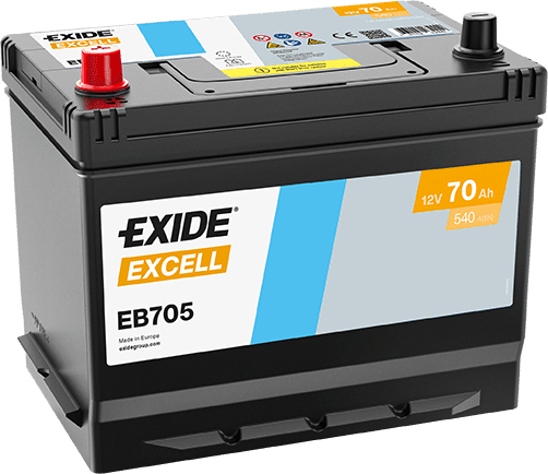 Exide Excell EB705 Car Battery
