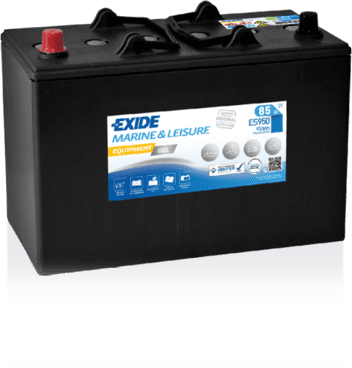 Exide ES950 G80 Marine Leisure Equipment GEL Battery 85Ah