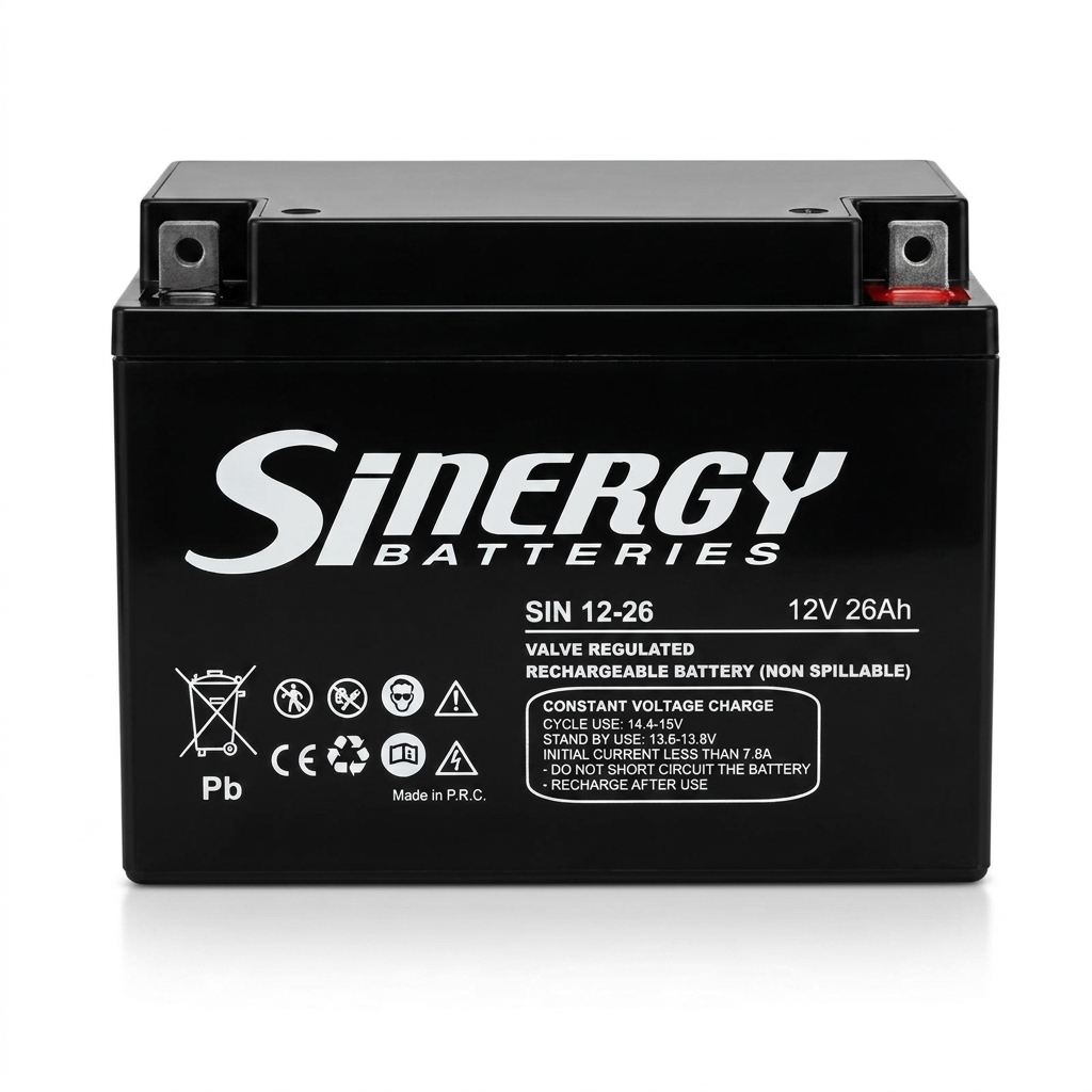 Sinergy 12V 26Ah Battery | BATSIN12-26 AGM Power