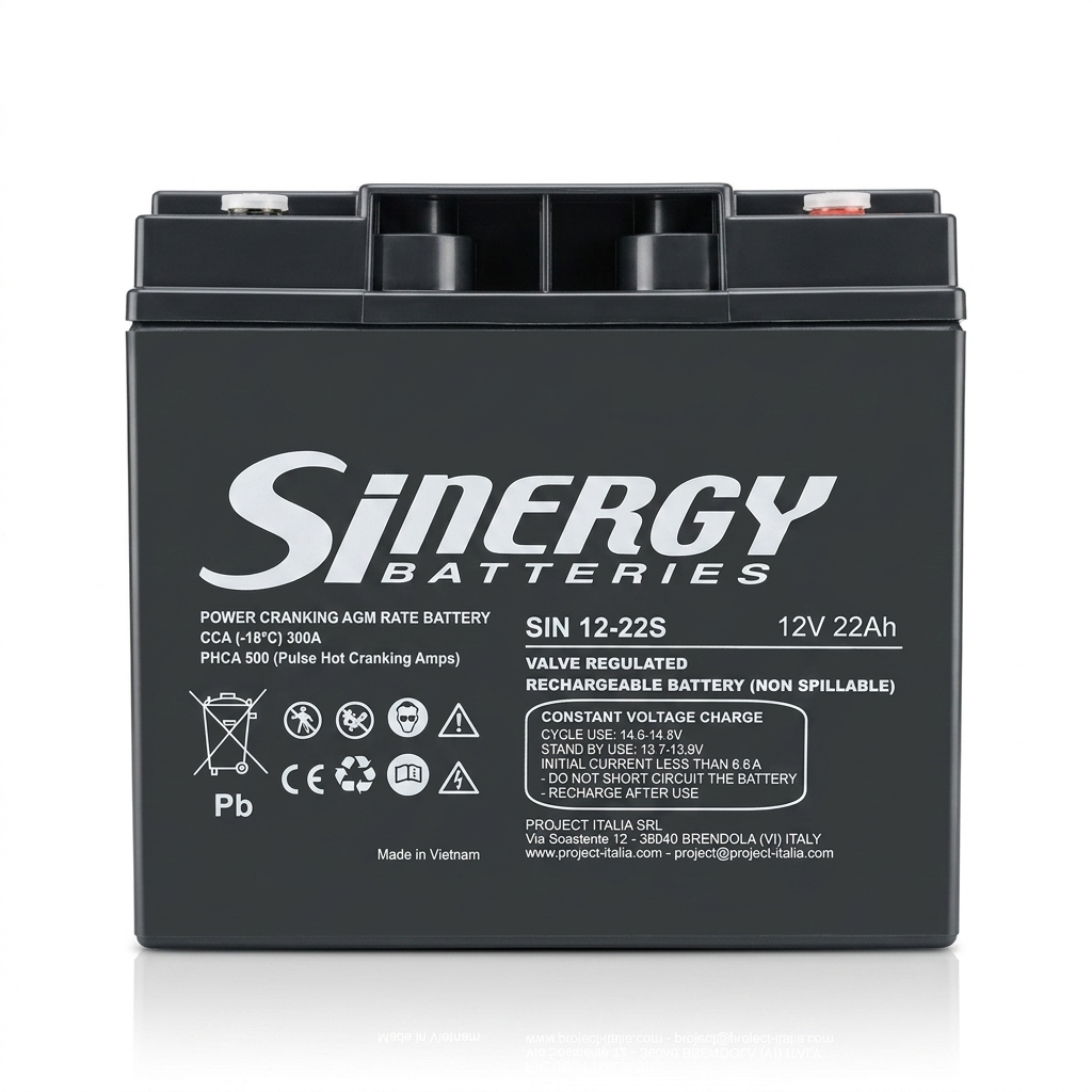 Sinergy 12V 22Ah Battery | BATSIN12-22S High Power