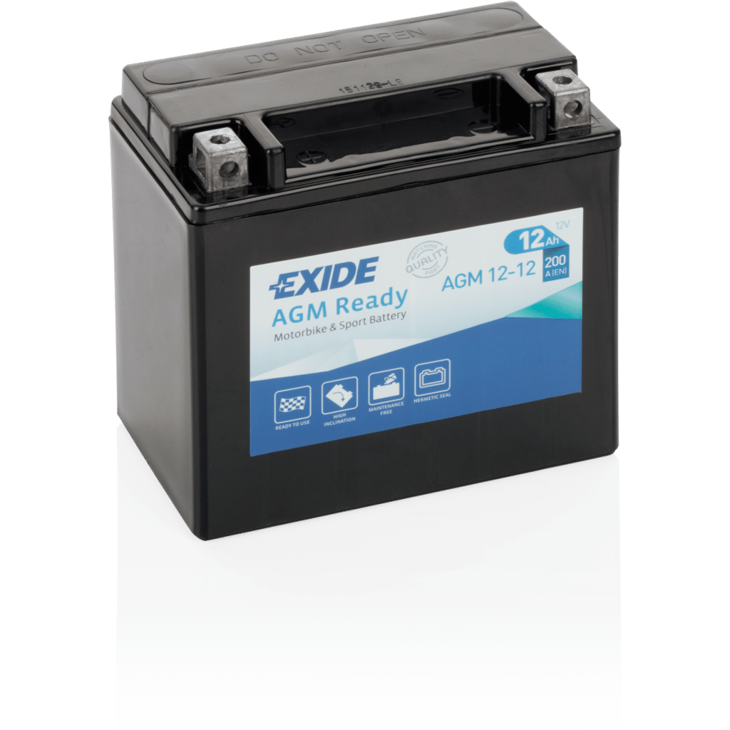 Exide AGM12-12. Battery for moto