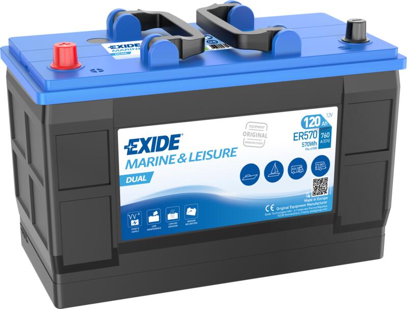 Exide ER570 Marine Battery