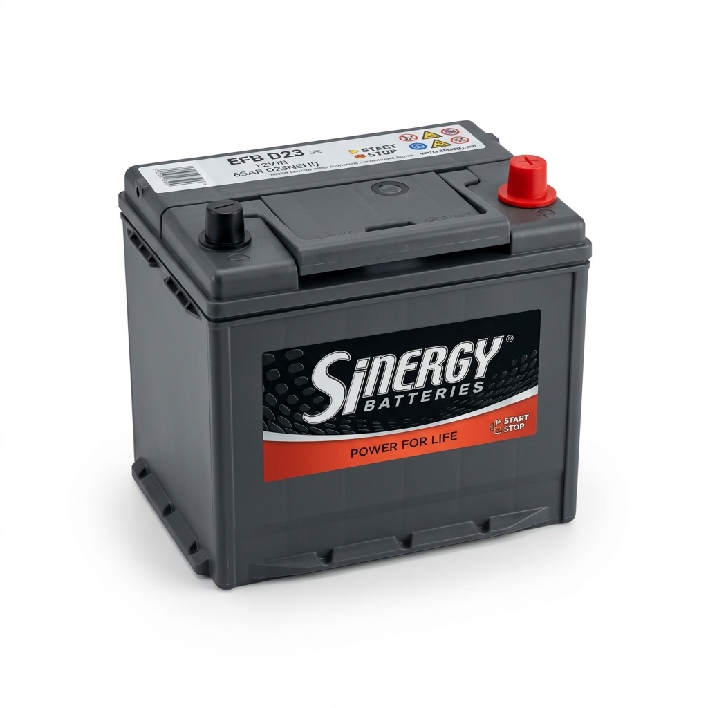 Sinergy EFB D23 12V 65Ah Start-Stop Battery