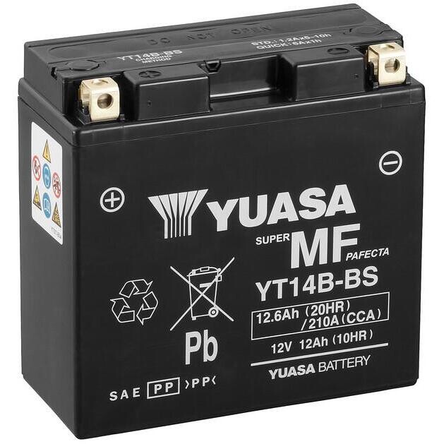 Moto Moto B YT14B-BS 12V 12Ah MF Battery